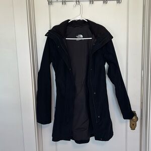North face rain jacket XS